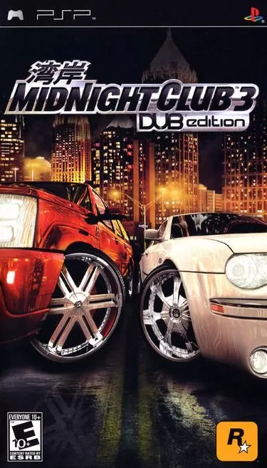 Midnight Club 3: Dub Edition PSP ROM (ISO) Free Download for PPSSPP