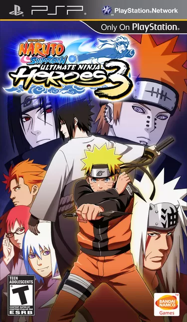 Naruto Shippuden: Ultimate Ninja Heroes 3 PSP ROM (ISO) Free Download for PPSSPP