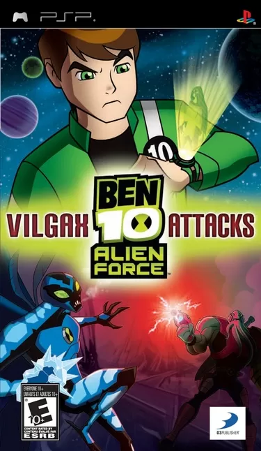 Ben 10: Alien Force – Vilgax Attacks PSP ROM (ISO) Free Download for PPSSPP