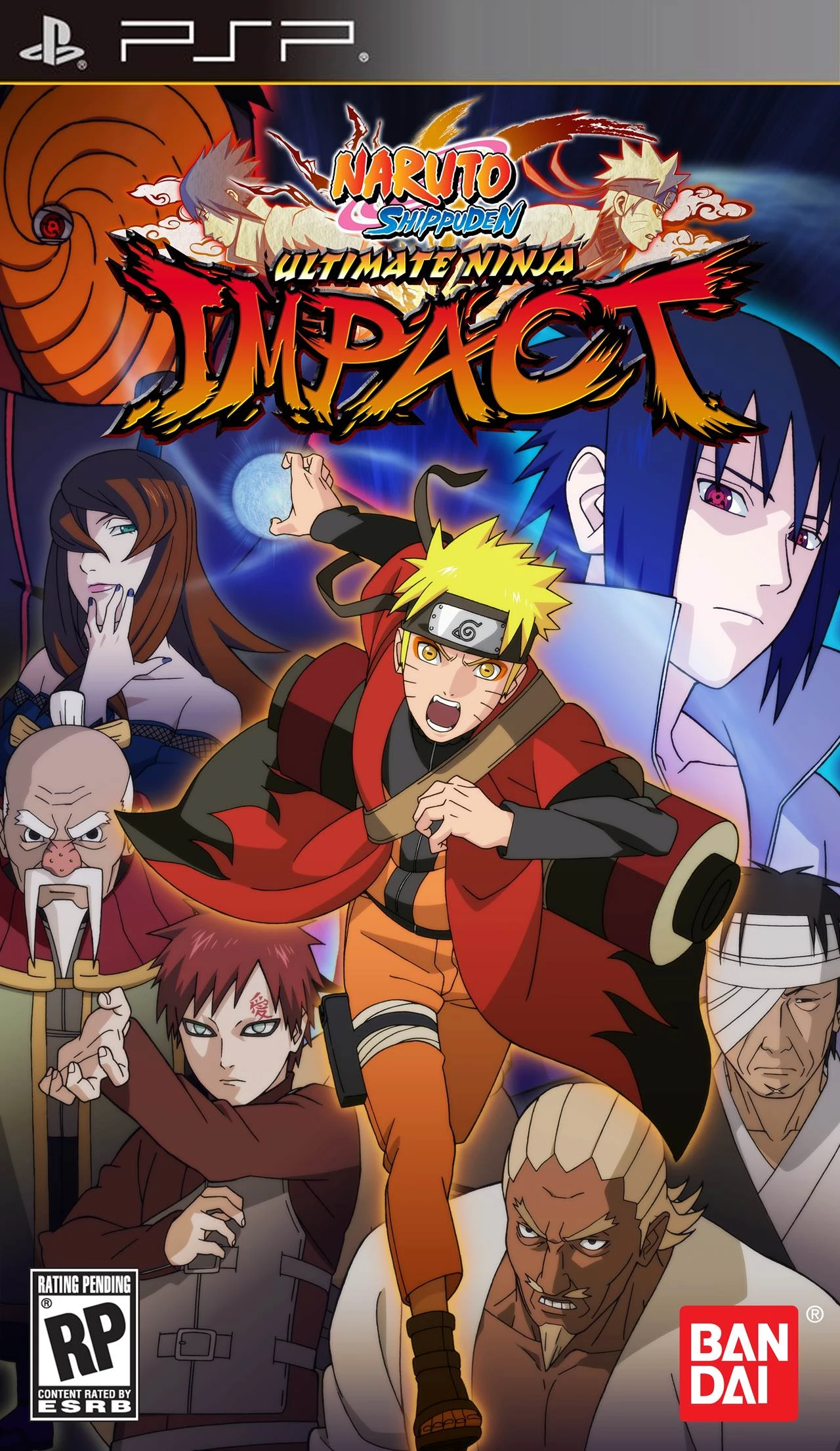 Naruto Shippūden: Ultimate Ninja Impact PSP ROM (ISO) Free Download for PPSSPP