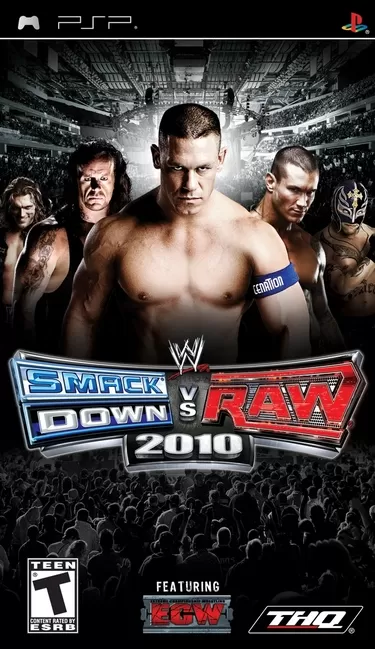 Download WWE SmackDown Vs. RAW 2010 Featuring ECW PSP ROM (ISO) for PPSSPP