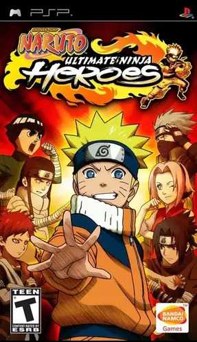 Naruto: Ultimate Ninja Heroes PSP ROM (ISO) Free Download